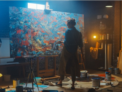 Bilder sind ein essenzielles Mittel zur Wandgestaltung.